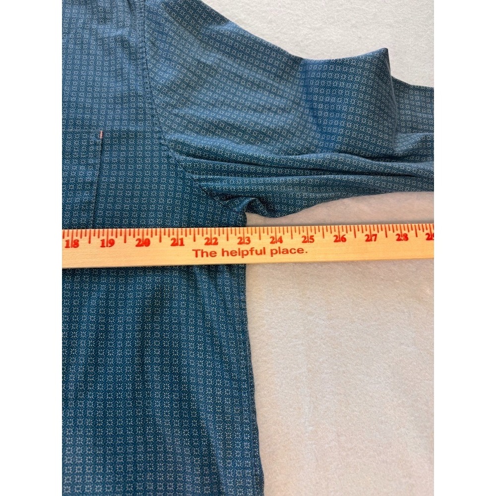 Ted Baker London Button Down Shirt Mens 6/XL Blue Longsleeve Button Down - Picture 15 of 16